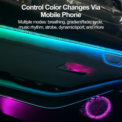 Fit Colors APP Control Ambient Kit Carbon Fiber Piano