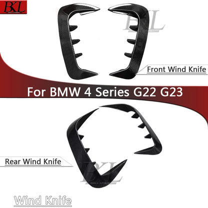 For BMW 4 Series G22 G23 425 430I Carbon Fiber Rear Bumper