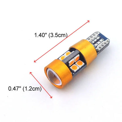 T10 168 194 2825 W5W 19SMD Bulb Amber Position
