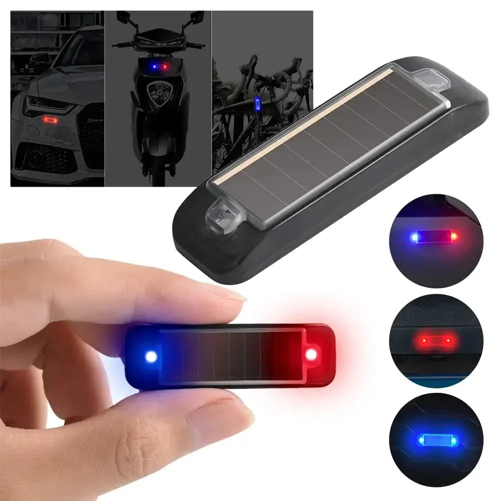 For All Vehicle Solar Energy Warning Flashlight Indicator