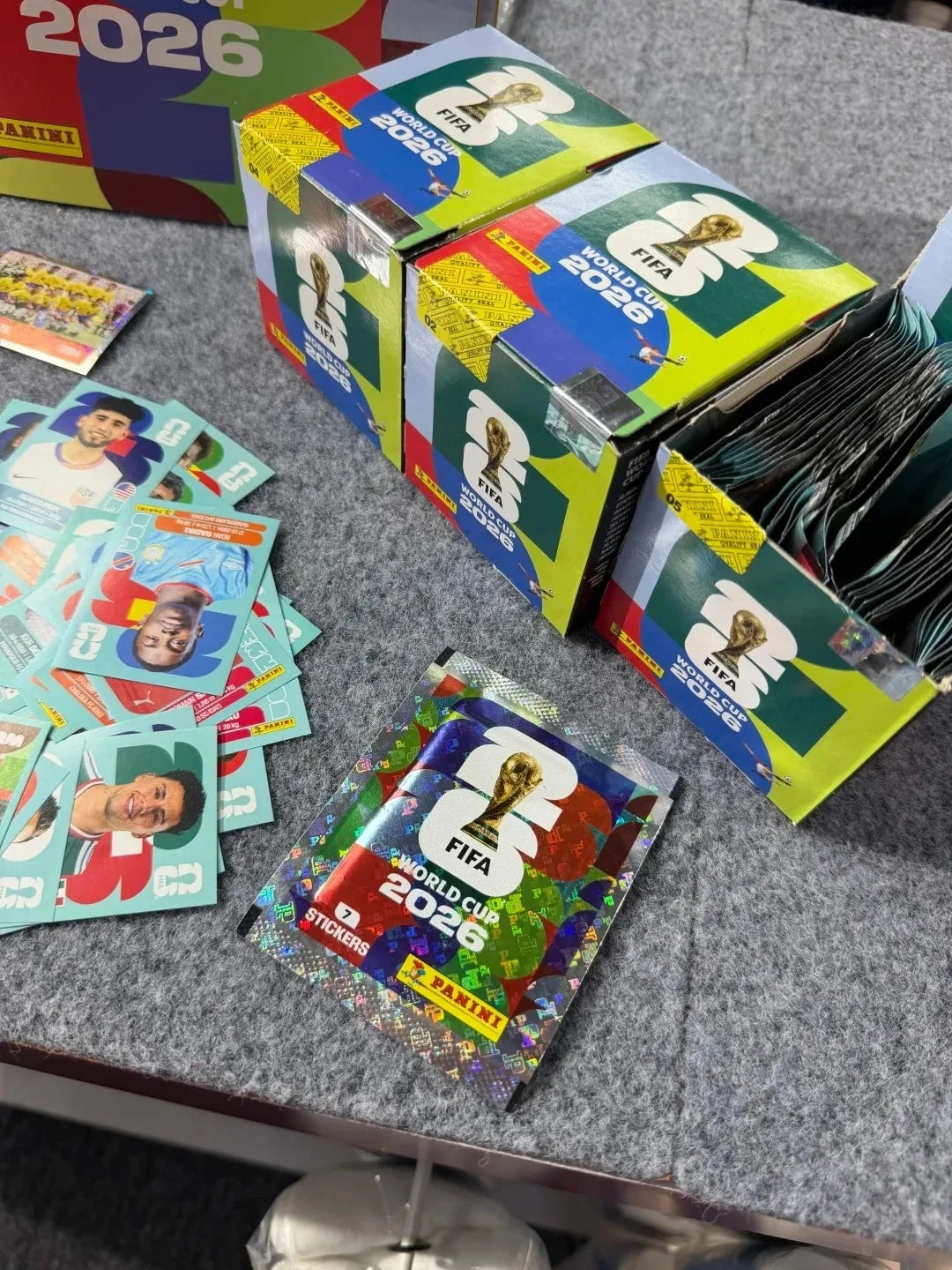 2026panini Official Fifa World Cup Stickers Collection Box Full