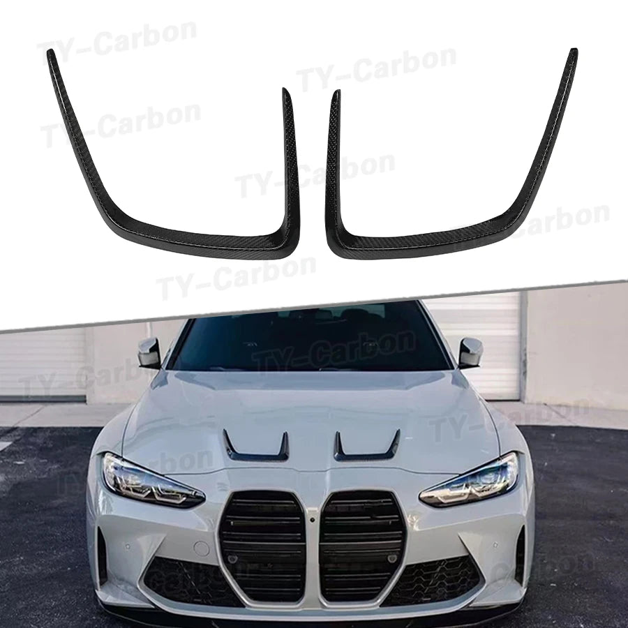 For BMW G80 G82 G83 M3 Front Hood Scoop Vent Frame Trim M4