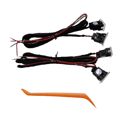 For Audi A4 A5 A6 A7 1SET Door Trim Ambient Atmosphere Storage