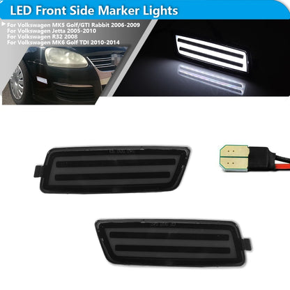 For Volkswagen MK5 Golf Gti Rabbit 2PCS Ijdm Bumper Front Side