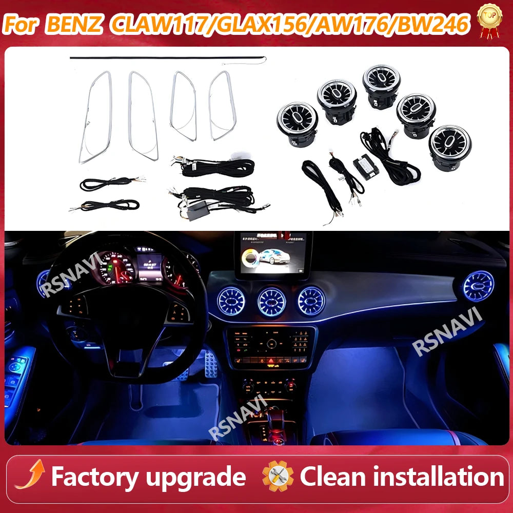 For Mercedes Benz Amg A B 12 256 Color Vent Cla Gla Class W176