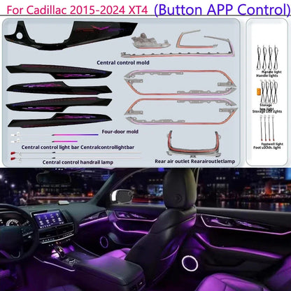 For Cadillac 2016-2024 XT5 LED Interior Accessorie Dynamic