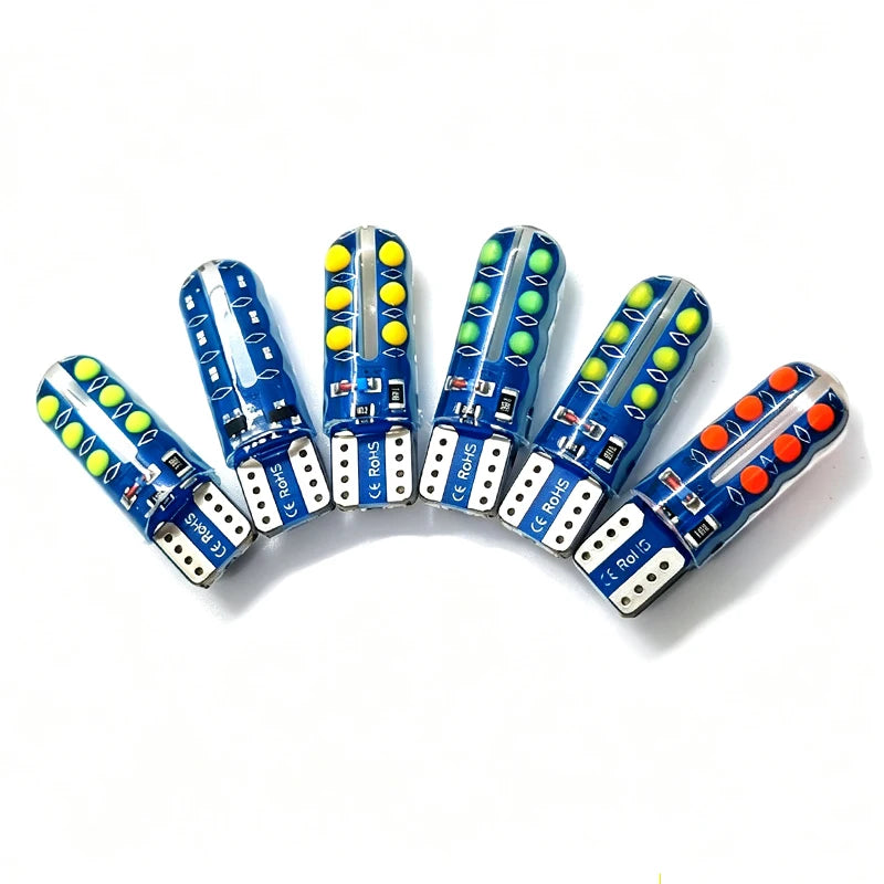 100PCS 12V Fixed Flash T10 Interior License Plate 194