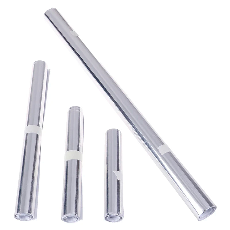 Sizes Newest Mirror Silver Chrome Flexible Vinyl Wrap Sheet