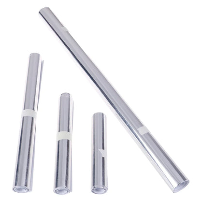 Sizes Newest Mirror Silver Chrome Flexible Vinyl Wrap Sheet
