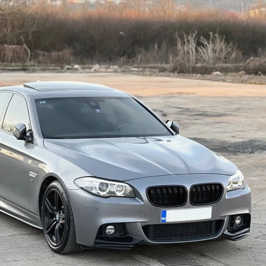 For BMW F10 F11 M Sport Front Bumper Lip Splitter Spoiler Series
