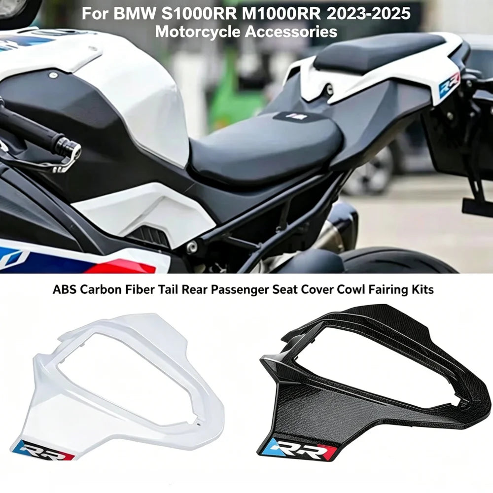 For BMW S1000RR M1000RR 2023 2024 ABS Carbon Fiber Tail Rear