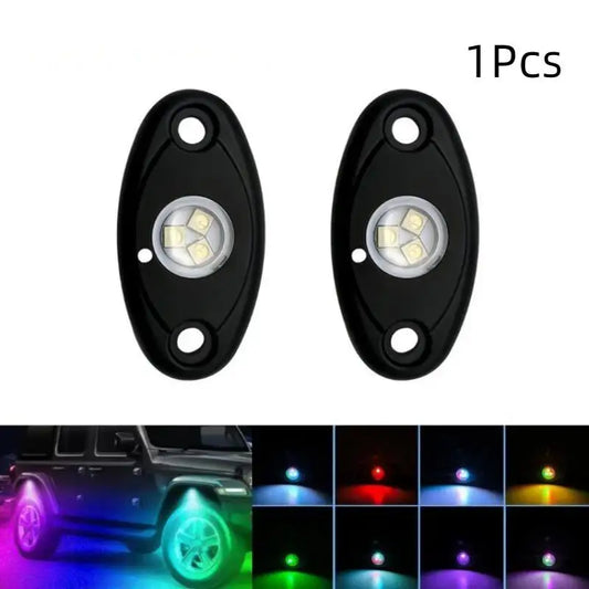 For Offroad RGB Rock APP Control Waterproof Underbody Atmosphere