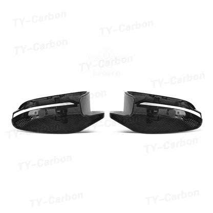 For BMW M2 G87 M3 G80 Real Dry Carbon Fiber Side Door Mirror