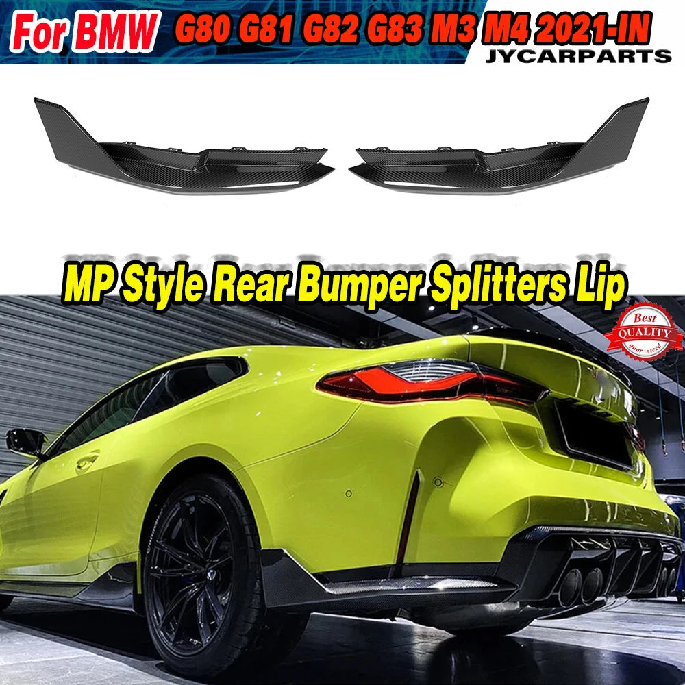 For BMW G80 G81 G82 G83 Rear Bumper Carbon Fibe Mp Diffuser