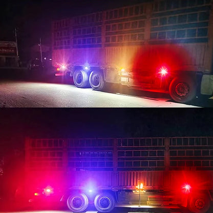 1PCS Truck Side Flashing Warning Emergency Indicator Van