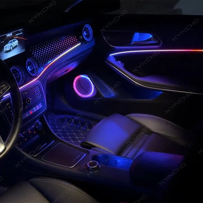 For Benz Cla C117 X117 64 Kyncho Ambient Kit Colors RGB