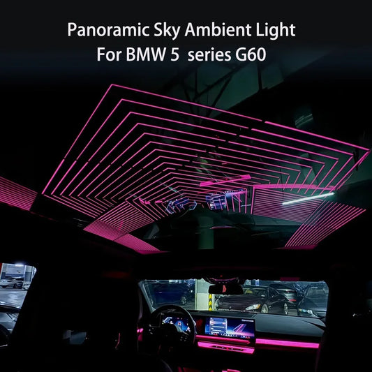 For BMW 5 Series G60 Panoramic Sky Ambient BMW Roof Window