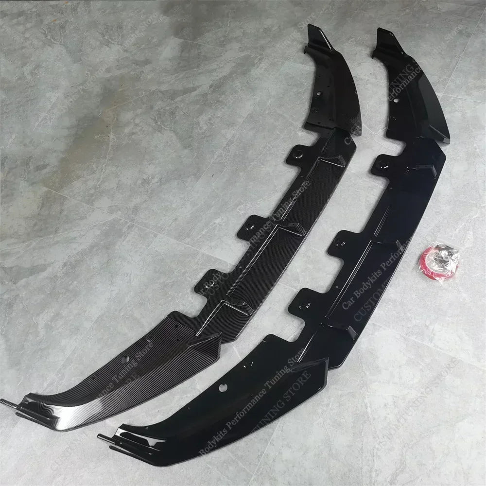 For BMW X1 IX1 U11 Mp ABS Front Bumper Splitter Lip Spoiler