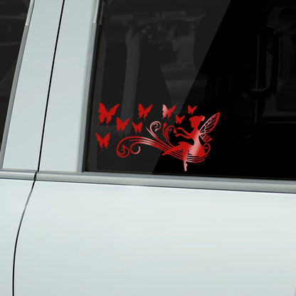 Vinyl Butterfly Fairy Pattern Body Decal Sticker Cars Suvs
