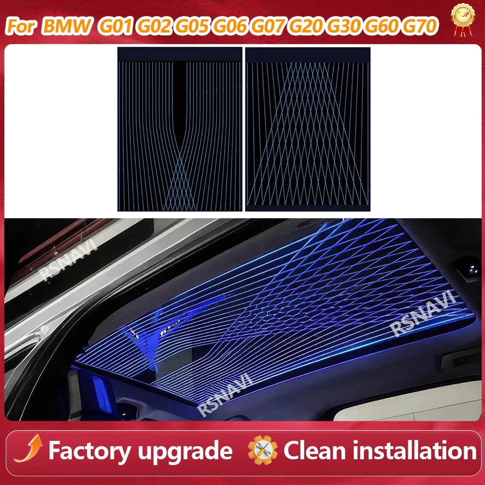 For BMW 3 Series X3 X4 Panoramic Sky Ambient X5 X6 X7 G20 G01 G05