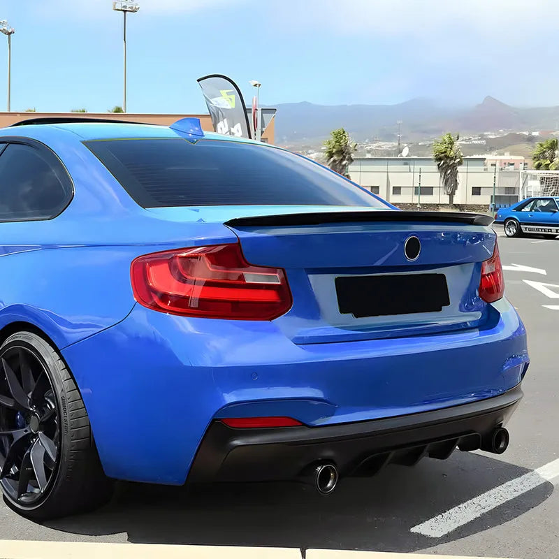 For BMW 2 Series F22 F23 M Sport 2014-2019 Rear Bumper Diffuser