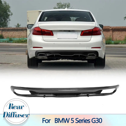 For BMW 5 Series G30 Standard Rear Bumper Diffuser Spoiler Sedan