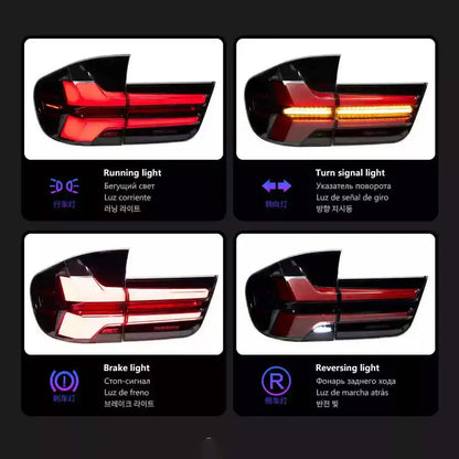 For BMW X5 E70 Taillights 2007-2013 Modified Taillight Lighting