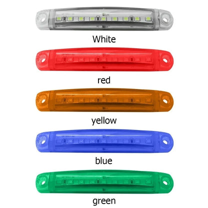 10PCS 12v-24v Clearence Front Rear Side Marker Indicators Truck