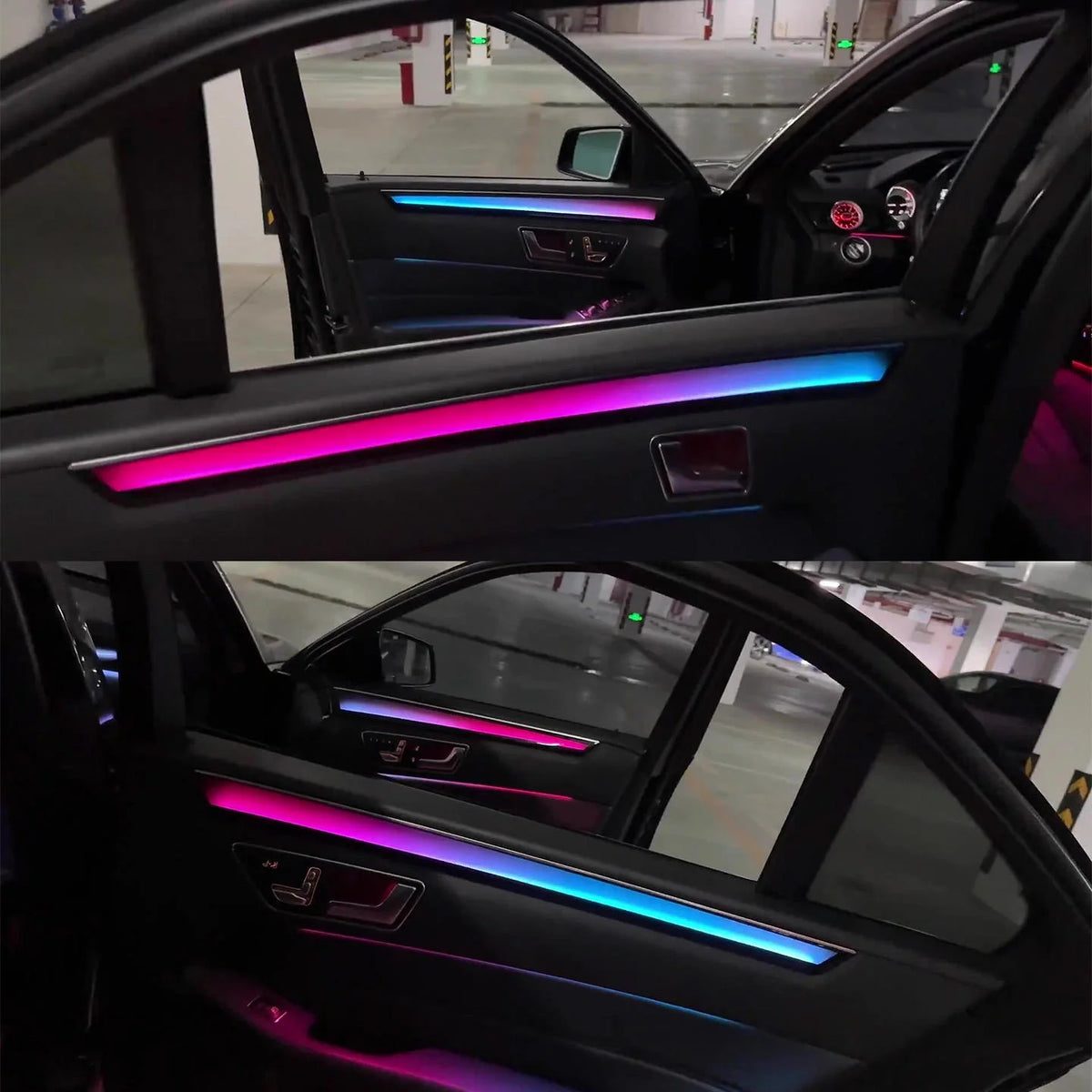 For Mercedes-Benz W212 2010-2015 Ambient Interior Atmosphere
