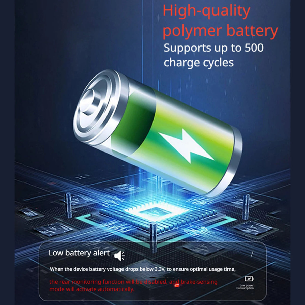 Radar Sensor Bicycle Taillight Waterproof Brake Sensing