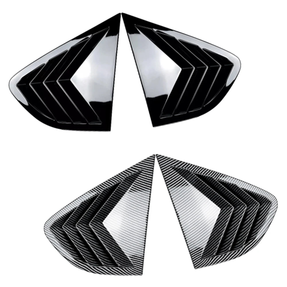 For BMW X4 F26 2014 2015 2016 2017 2018 Rear Side Window Louvers
