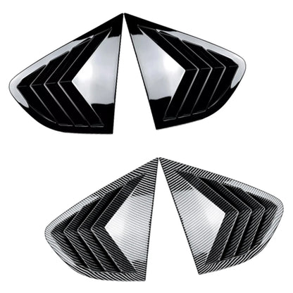 For BMW X4 F26 2014 2015 2016 2017 2018 Rear Side Window Louvers