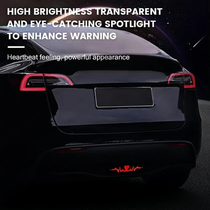 For Tesla Model Y Tail Caution Heartbeat Pilot Turn Signal Five