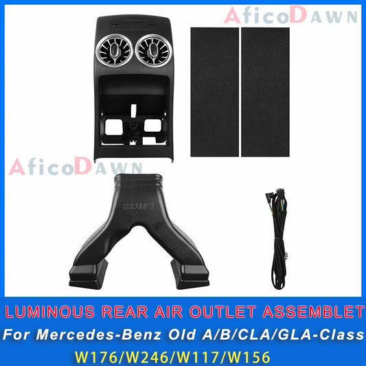 For Mercedes A B-Class W176 W246 Color Rear Air Outlet Assembly