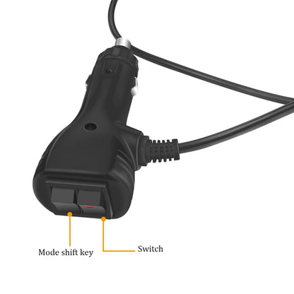 2-section Cob Work Strobe Warning Modes 12V 24V Cigarette