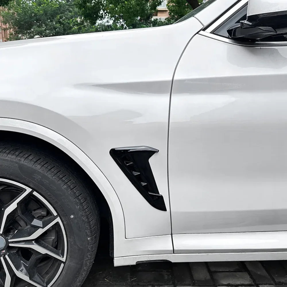 For BMW X3 X4 G01 G02 Side Fender Spoiler Wind Knife Gills Air