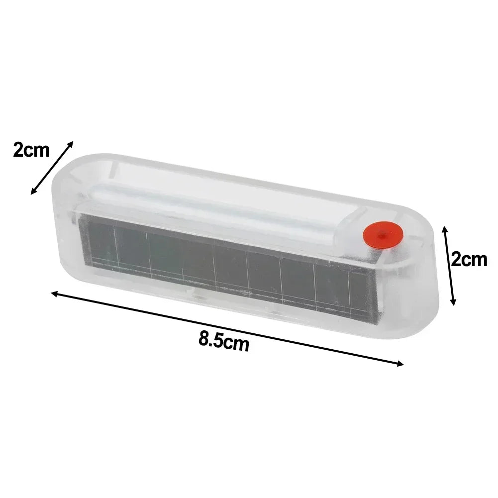 MINI Solar Power Strobe Night Security Simulated Alarm anti-theft