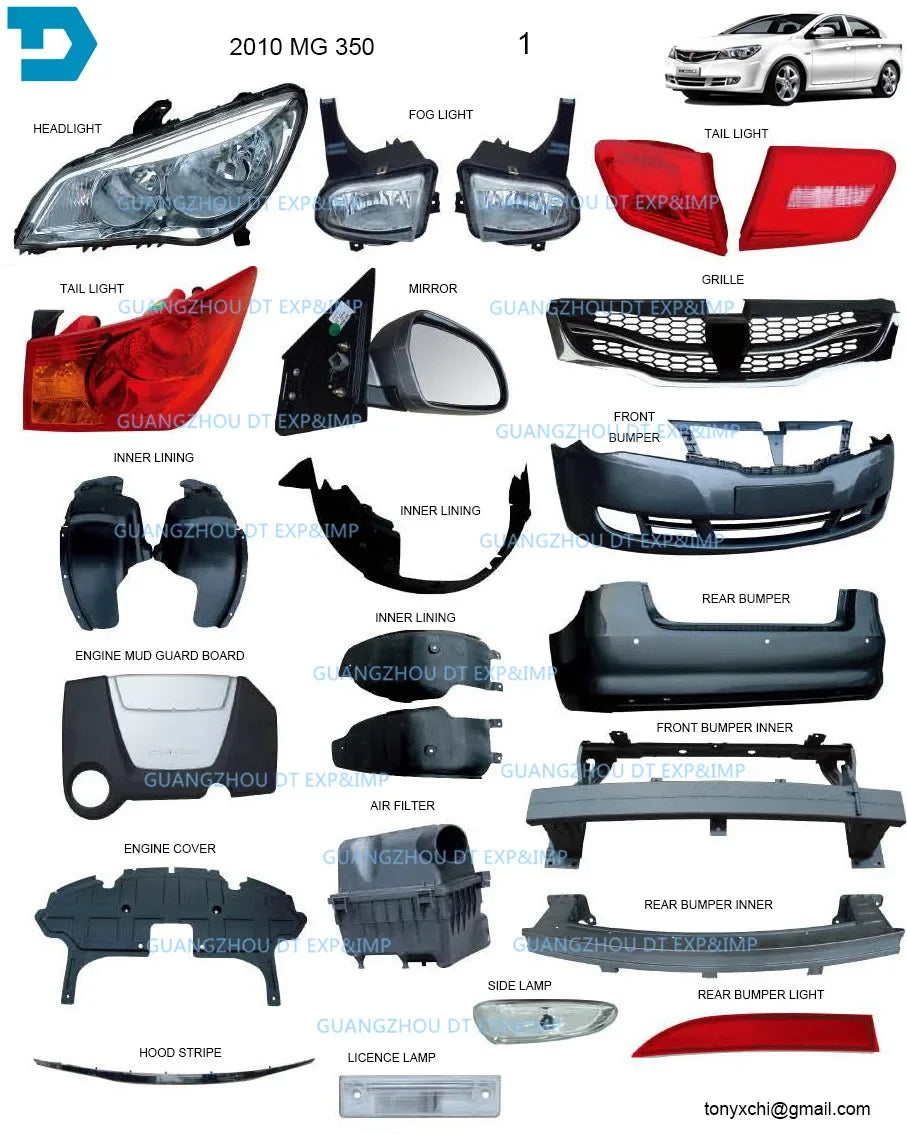 For MG 350 2010-2015 Manual Or Piece Front Adjust Lhd Only