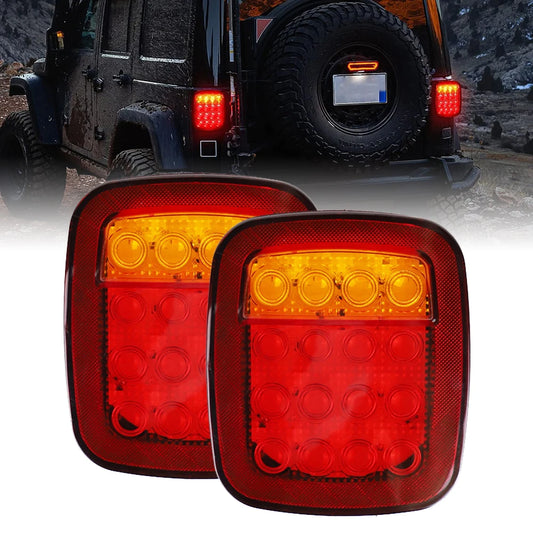 For Jeep Wrangler Tj Yj Cj Truck Tail Rear Brake Most Trailer