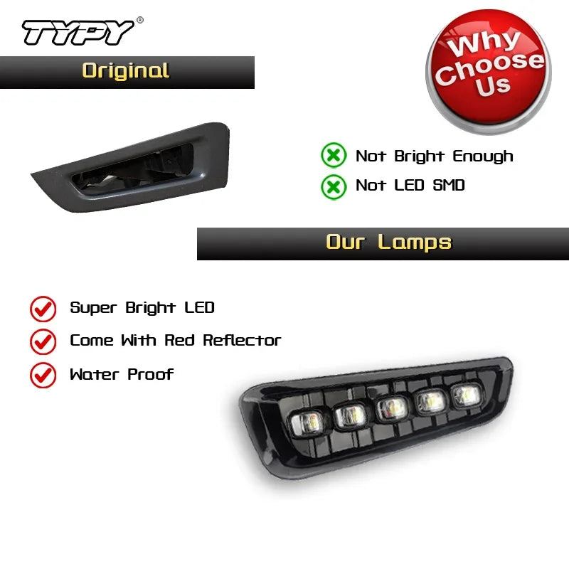 For Ford Raptor Svt F150 2016-2020 Typy Fog Daytime Running