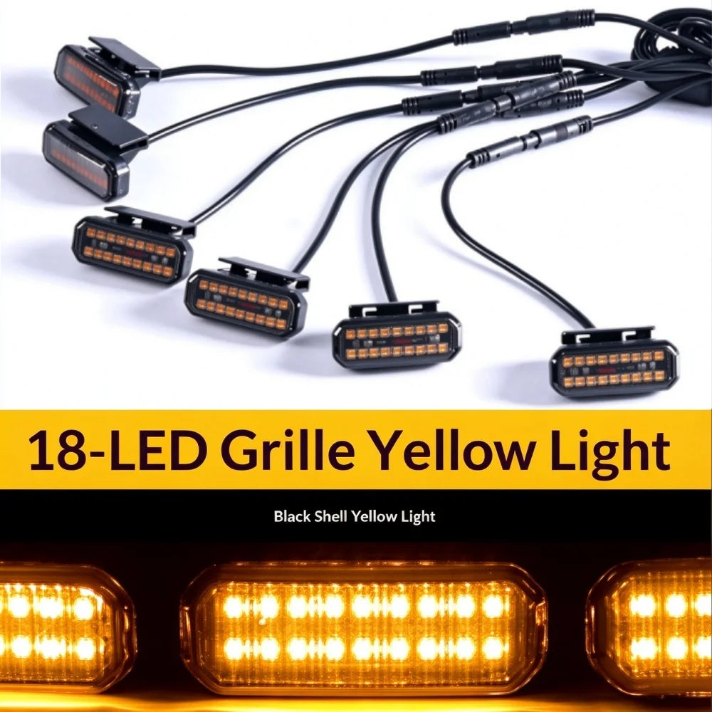 For Ranger Raptor LED Front Grille Lighting Daytime Running Grid