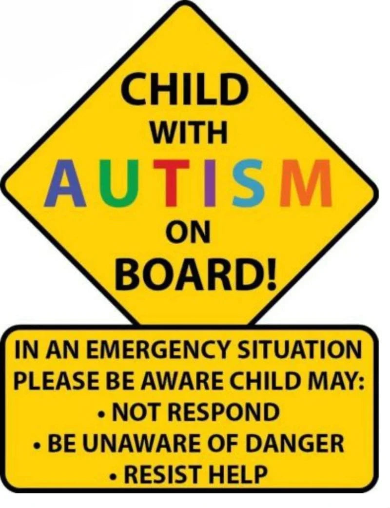 Sticker Autism Alert Responders Awareness Love Puzzle Piece