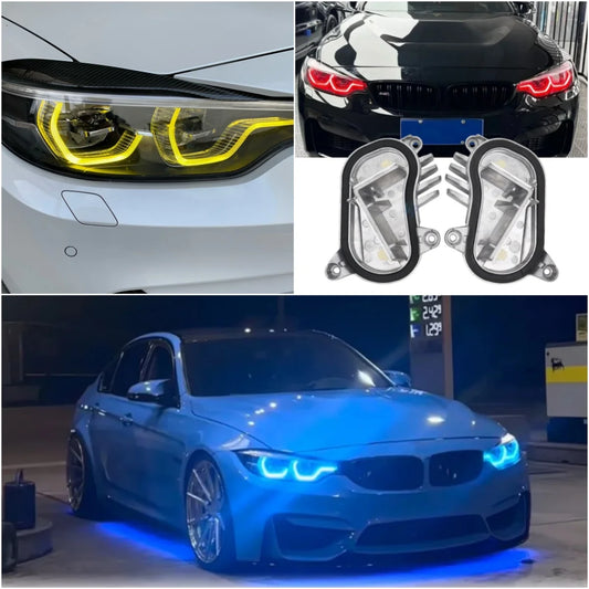 For 2018 2019 2020 BMW F80 Csl Yellow Angel Eyes Drl Modules F82