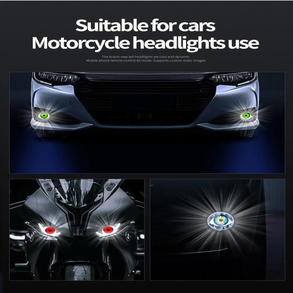 3.5inch Fog Devil S Eye Dynamic Display Screen Driving