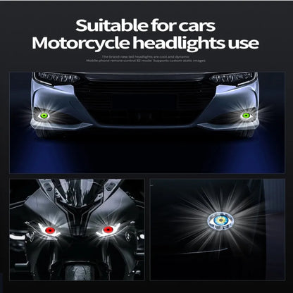 3.5inch Fog Devil S Eye Dynamic Display Screen Driving