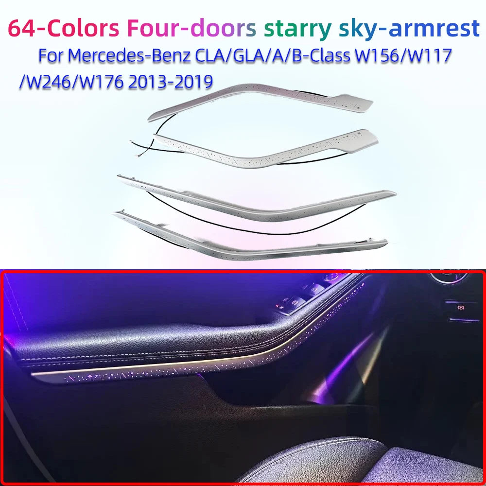 For Mercedes-Benz Cla Gla A B-Class Color four-doors Starry