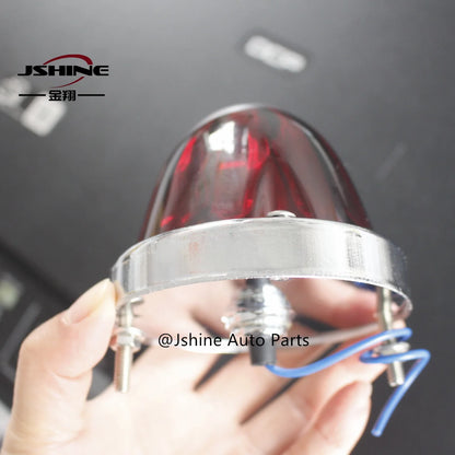 For Heavy Duty Halogen 1156 Red Glass Lens Watermelon Trucks