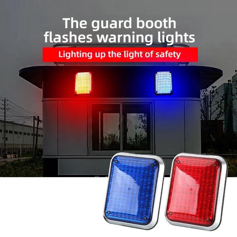 Set Ambulance Flashing Strobe Waterproof 12 24V Fire Truck