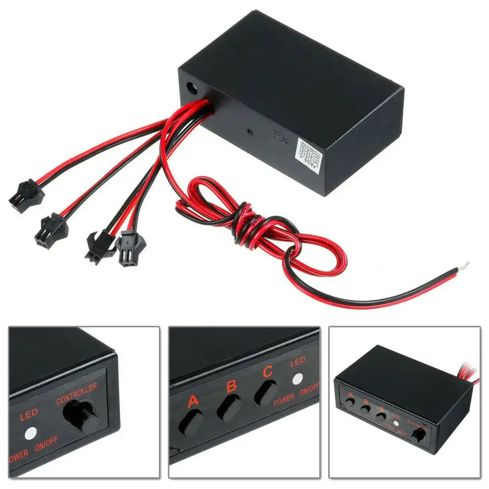 For DC12V Strobe Flash Flashing Ways Modes Controller Box Truck