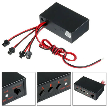 For DC12V Strobe Flash Flashing Ways Modes Controller Box Truck